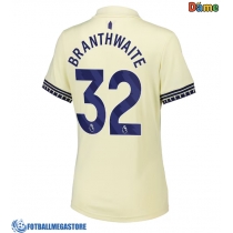 Fotballdrakt Dame Everton Jarrad Branthwaite #32 Bortedrakt 2025-26 Kortermet